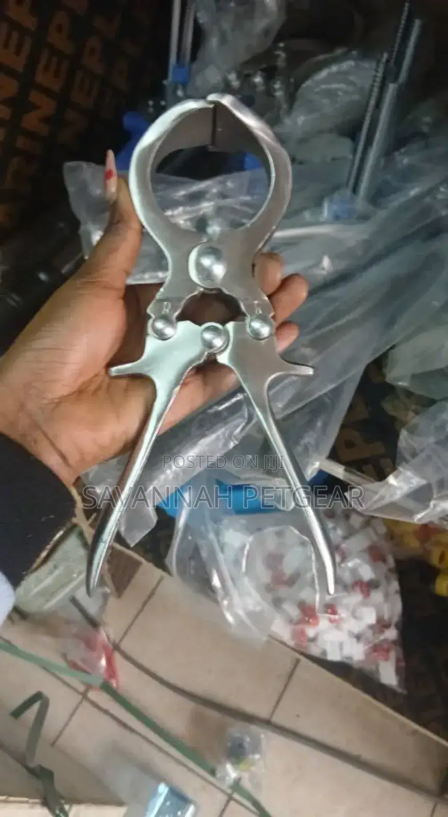 Pig Sheep Castration Clamp Castration Tool - Stainless Steel