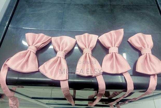 Dusty Pink Single Bowties - thumbnail 2