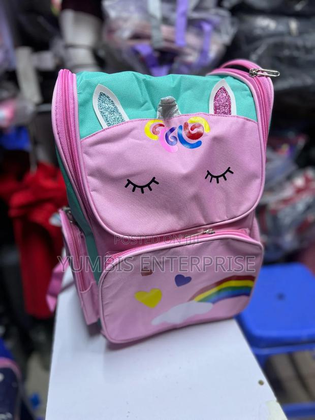 Pink  Girls Unicorn  School Bags Grade 1 to 4 at 999 - thumbnail 2