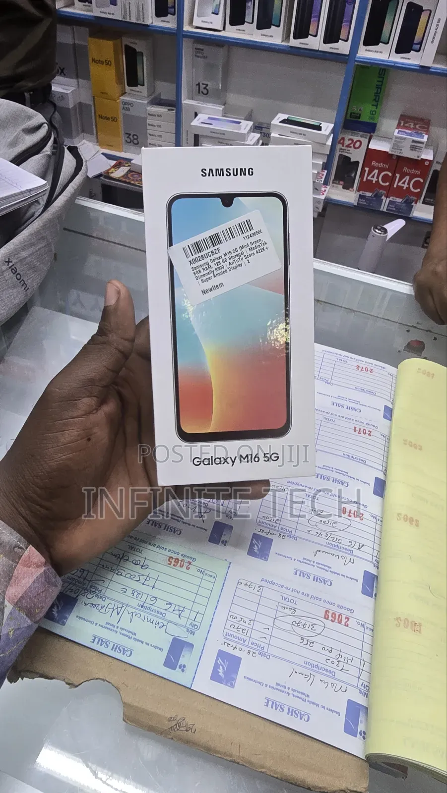 New Samsung Galaxy M16 128 GB Black