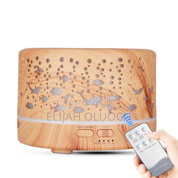 Ultrasonic Aroma Diffuser Humidifier With Remote - thumbnail 3