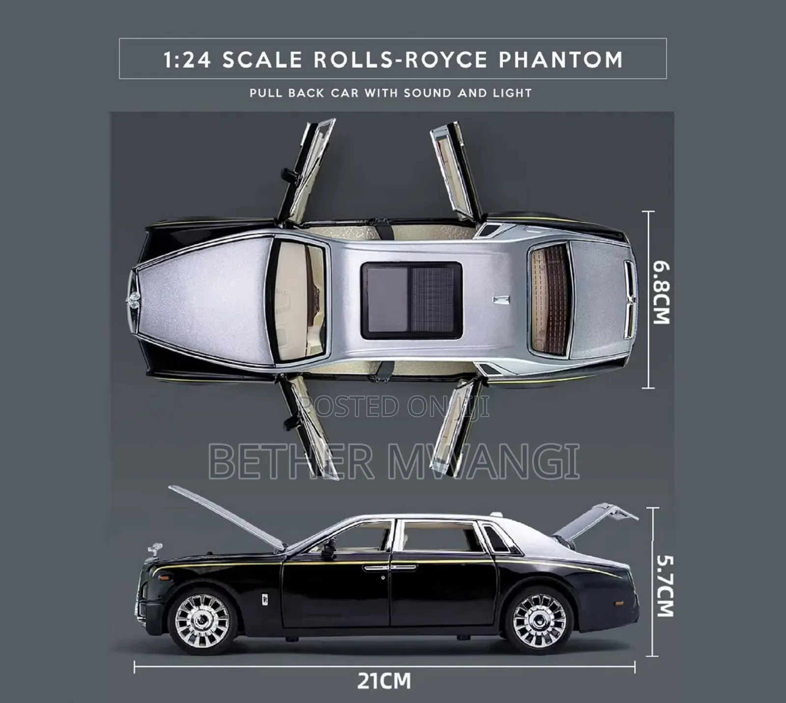Rolls-Royce Phantom Die Cast Car in Kenya