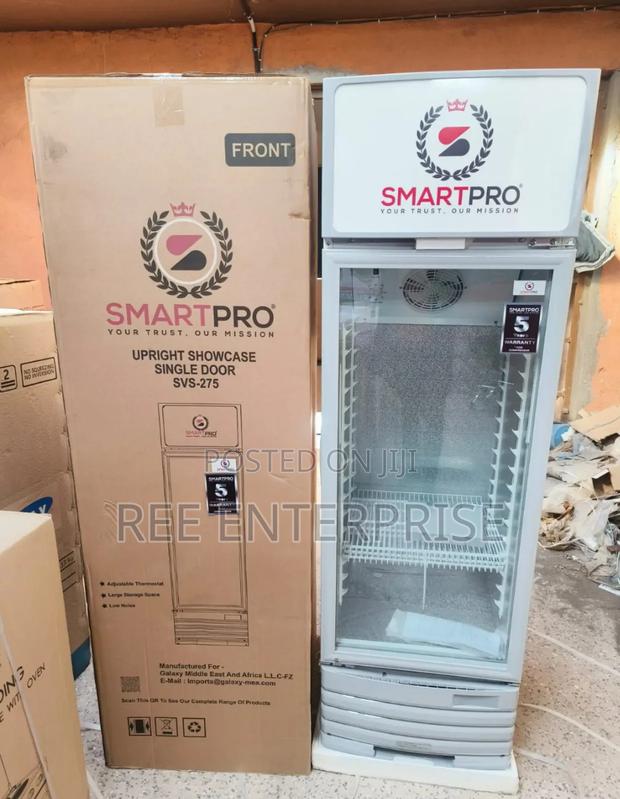 209 Litres Smart Pro Upright Showcase Display Refrigerator