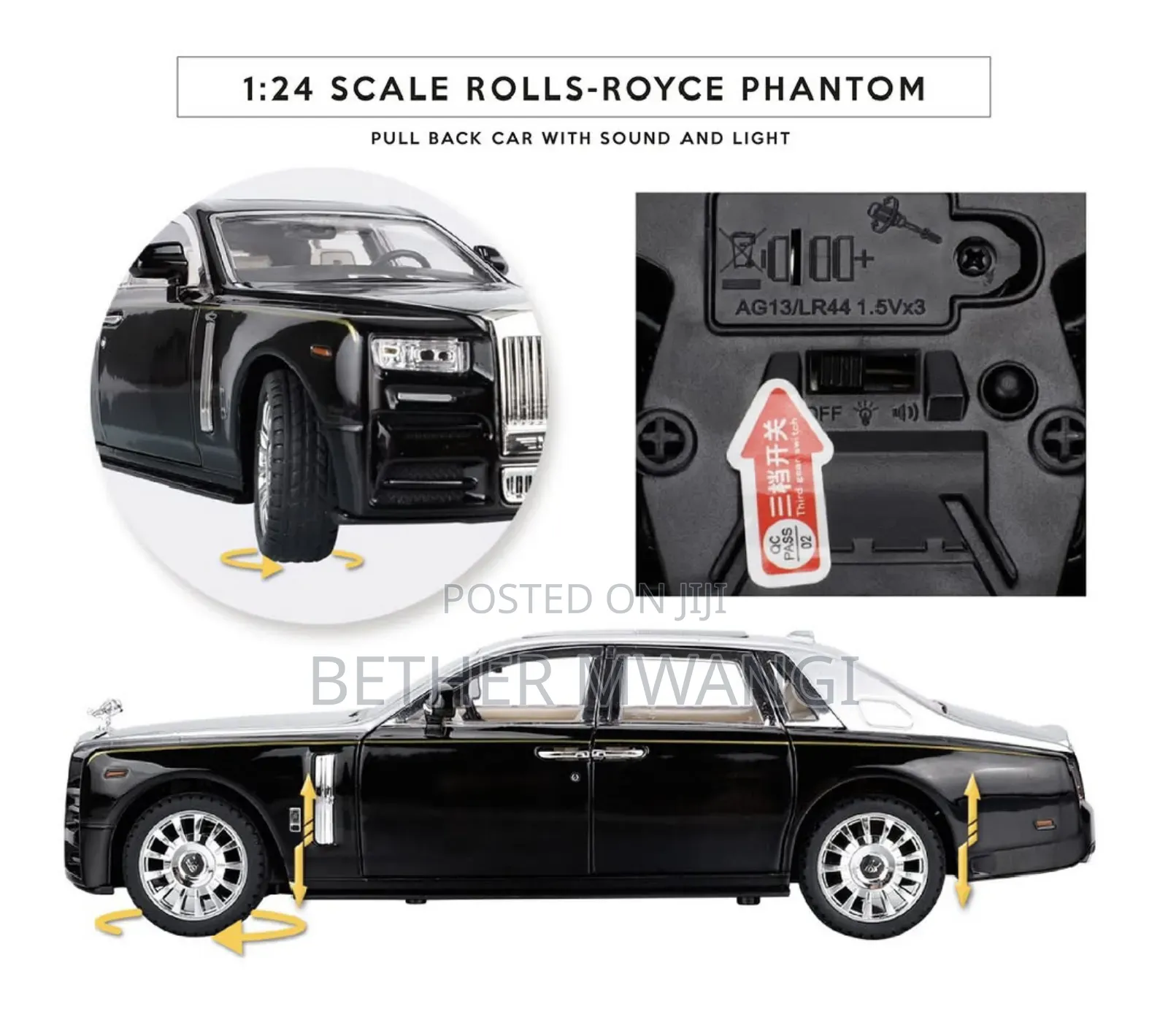 Rolls-Royce Phantom Die Cast Car in Kenya
