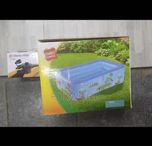 Inflatable Family Fun Pool With Pump