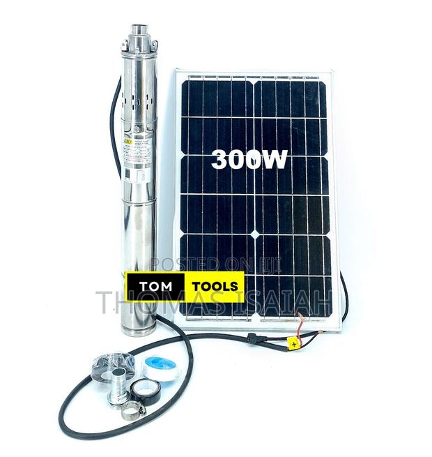 70m 250w Brushless Solar Pump Kit With 300w Panel - main view