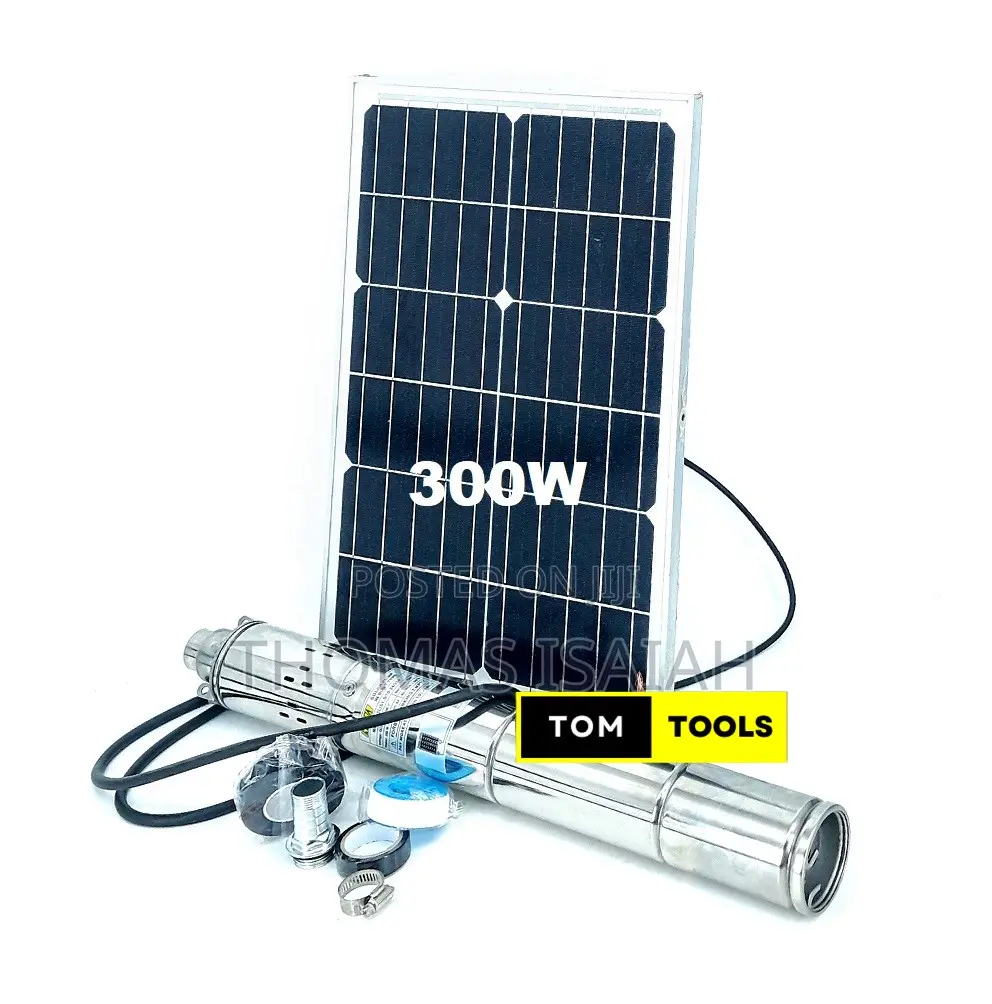 70m 250w Brushless Solar Pump Kit With 300w Panel