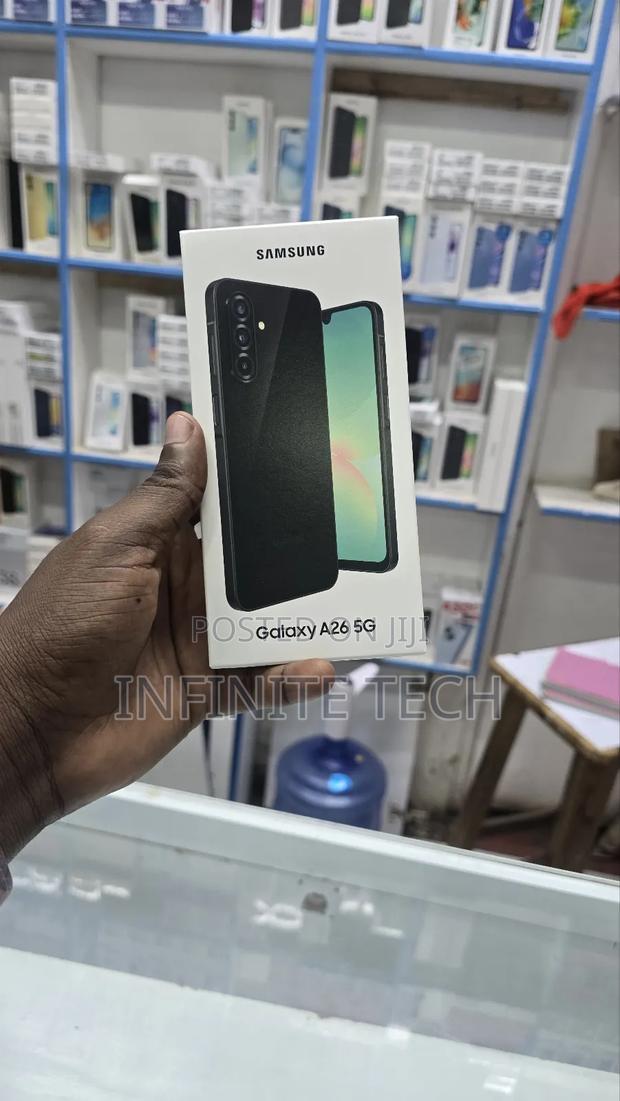 New Samsung Galaxy A26 128 GB Black - thumbnail 3