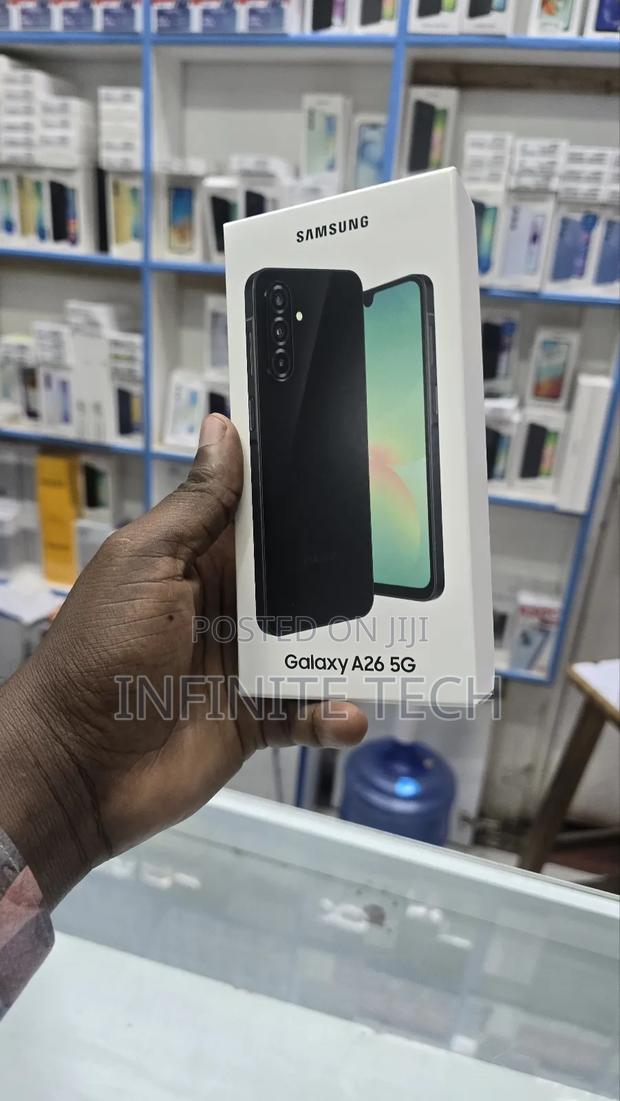 New Samsung Galaxy A26 256 GB Black - main view