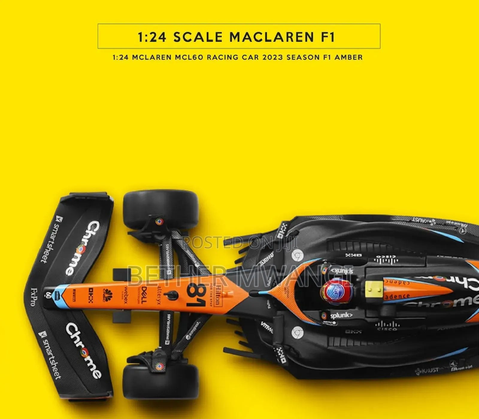 Maclaren F1 Die Cast Car in Kenya