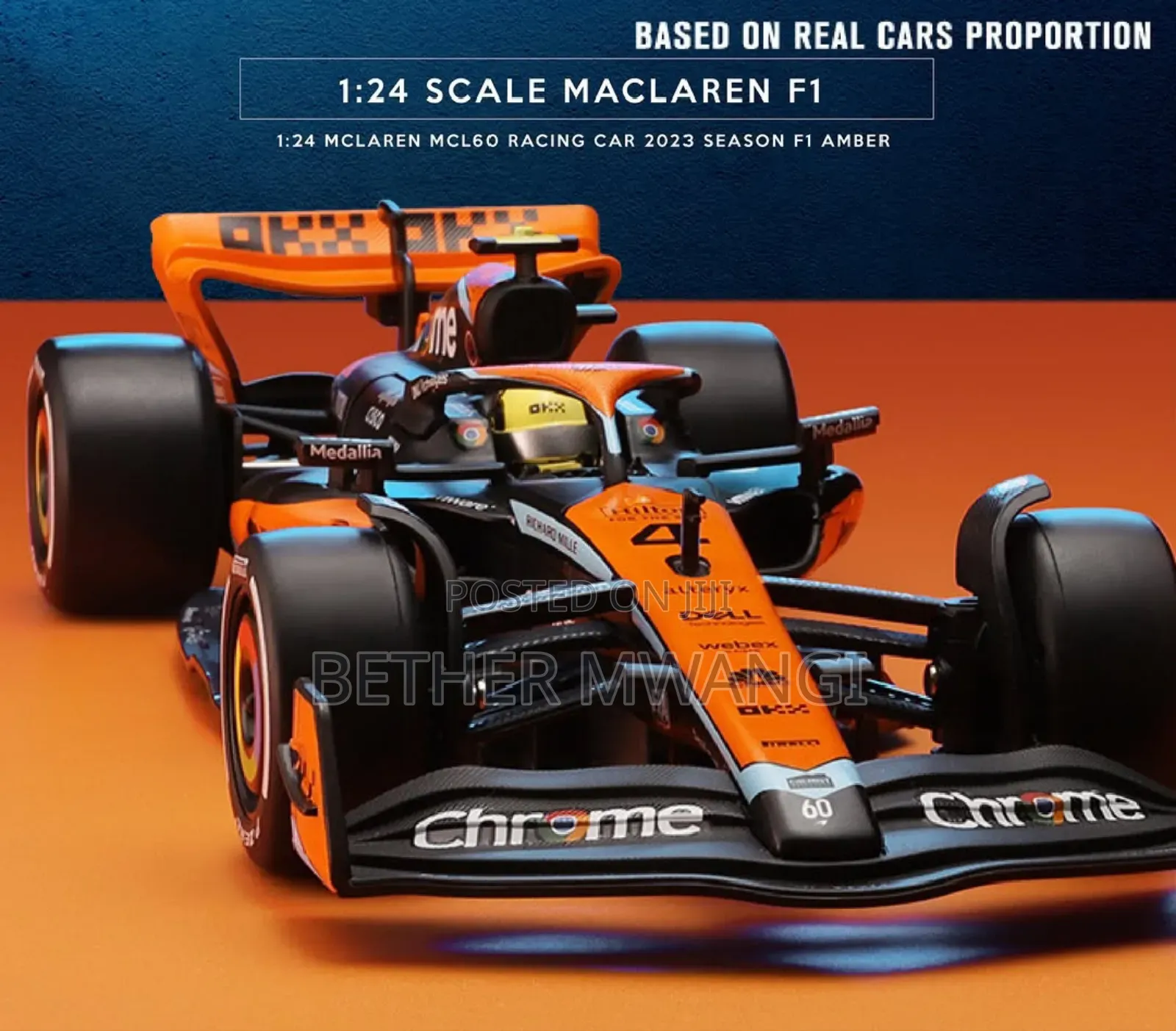Maclaren F1 Die Cast Car in Kenya