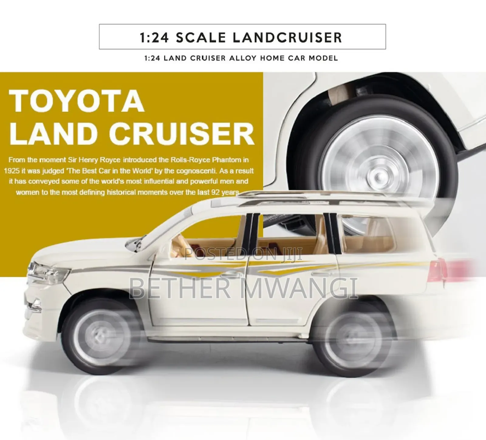 Landcruiser Die Cast Car in Kenya