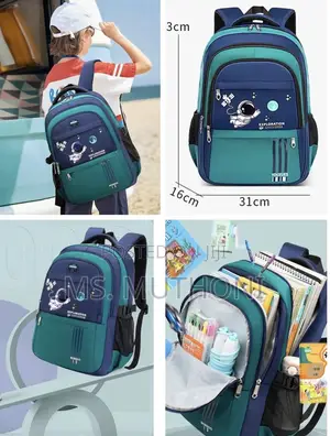Large Size Waterproof Astronauts School Backpack