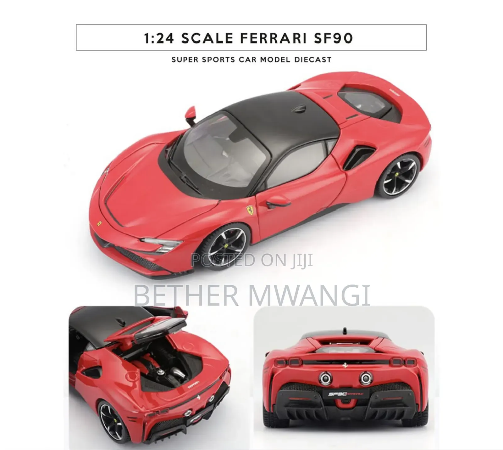 Ferrari Sf90 Die Cast Car in Kenya