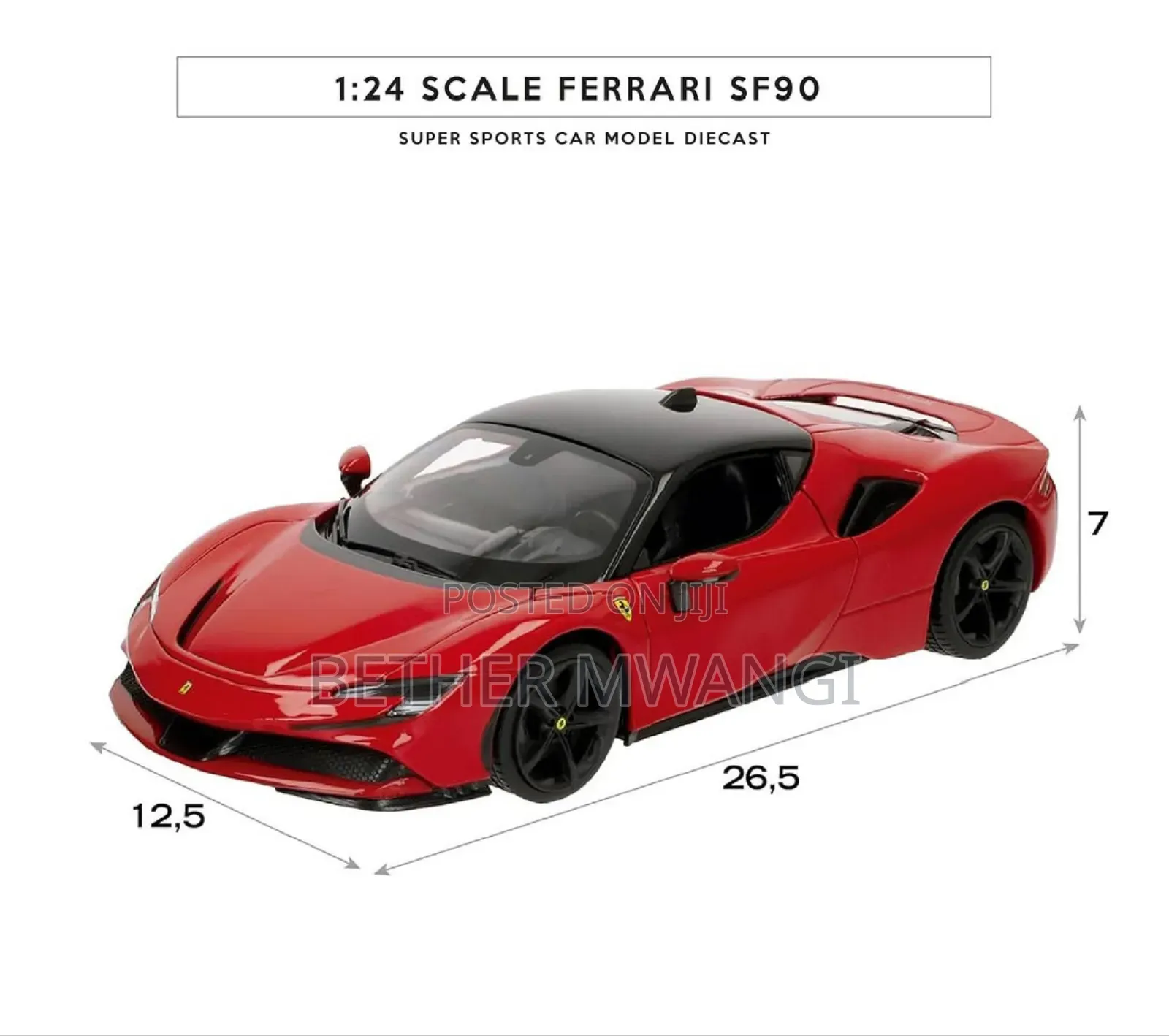 Ferrari Sf90 Die Cast Car in Kenya
