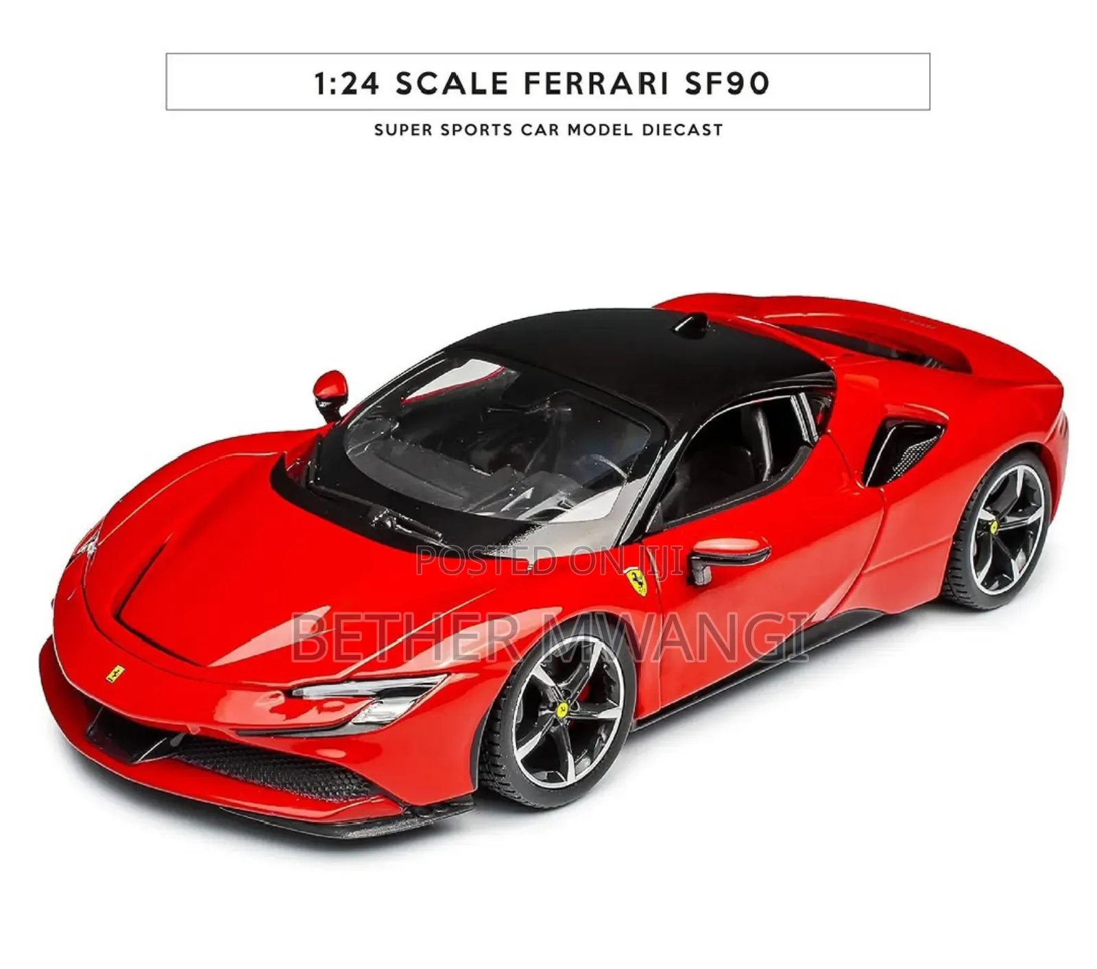 Ferrari Sf90 Die Cast Car in Kenya