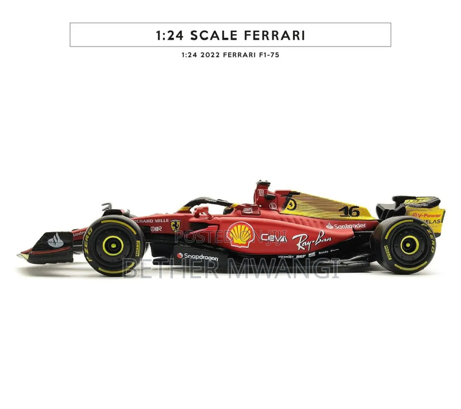 F1 Ferrari Die Cast Car in Kenya
