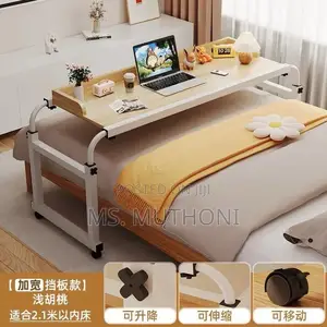 Adjustable Over Bed Desk Laptop/Breakfast Desk With