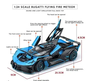 Bugatti Flying Fire Meteor Die Cast Car in Kenya