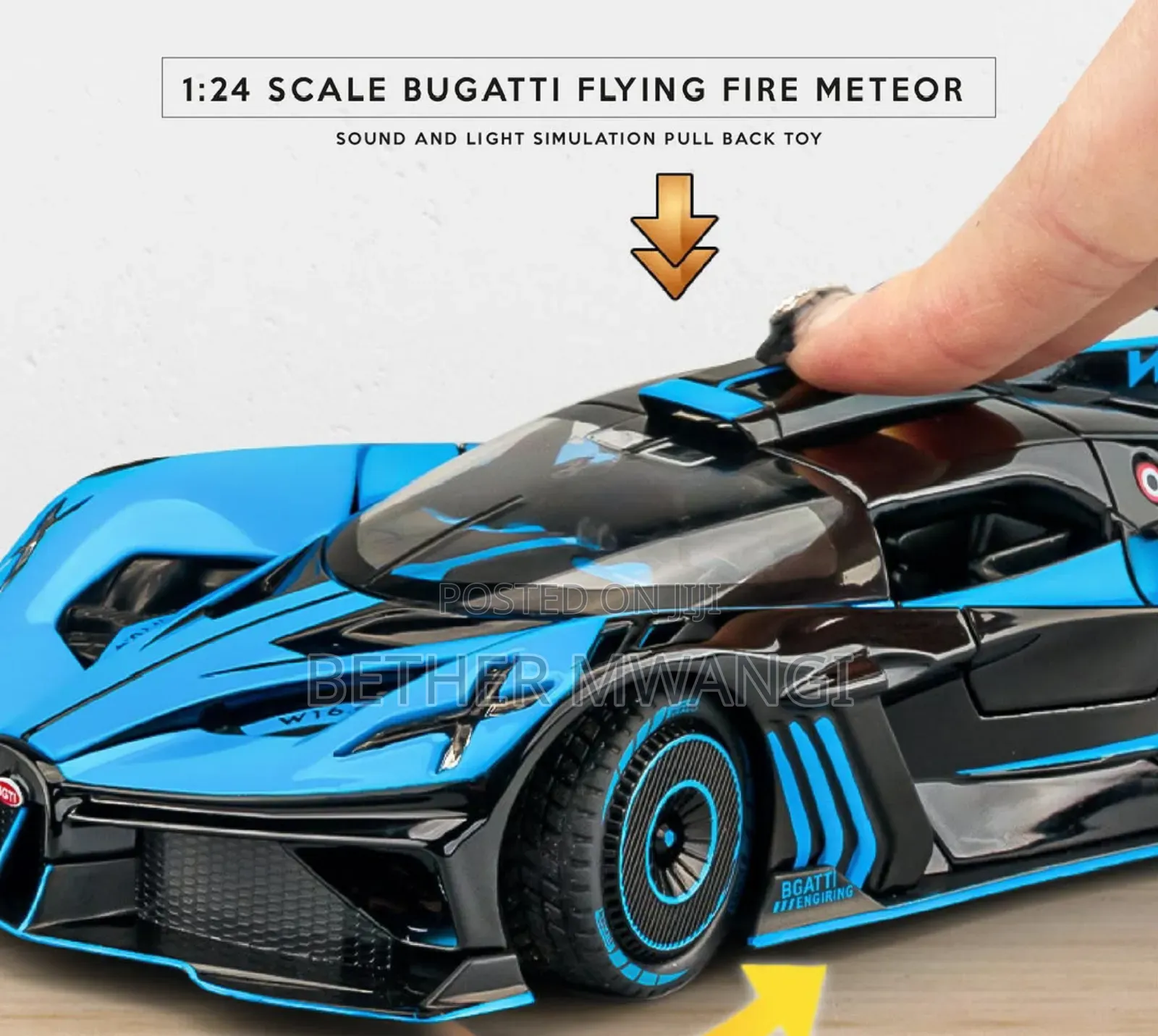 Bugatti Flying Fire Meteor Die Cast Car in Kenya