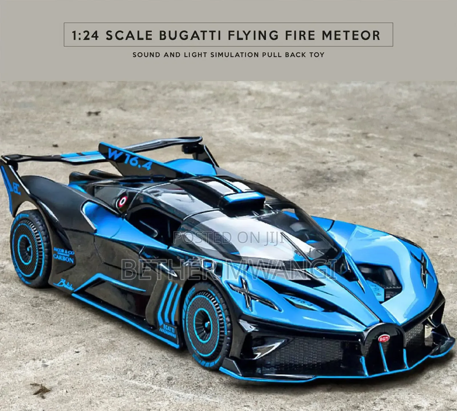 Bugatti Flying Fire Meteor Die Cast Car in Kenya