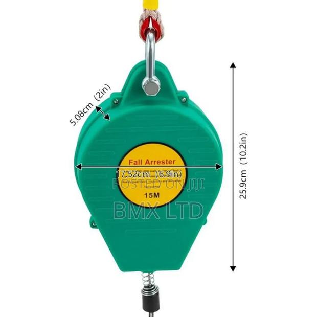 Safety Lock Retractable 15m Fall Arrester