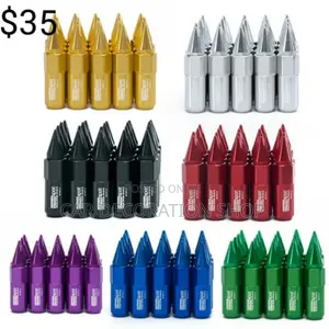20pc Pack Sharp Pointed End Tip Bullet Nut4 Different Models