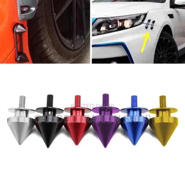 Colored Bullet Shaped Bumper Clips - main view
