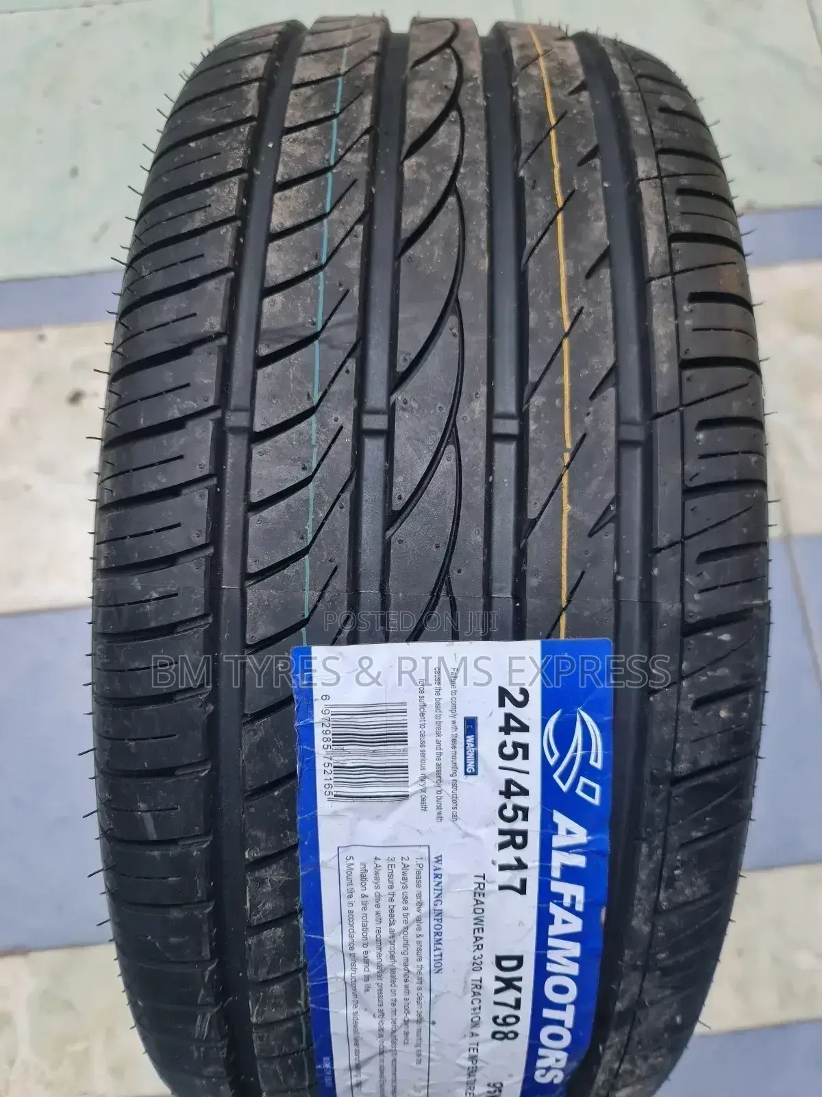 245 /45r17 Alfamotors Tyres.