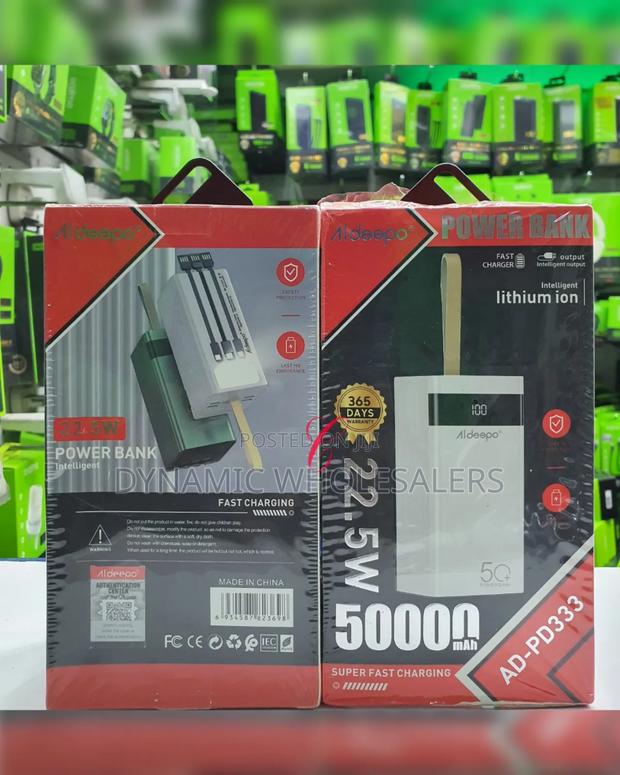 Aldeepo Super Fast Power Banks - main view