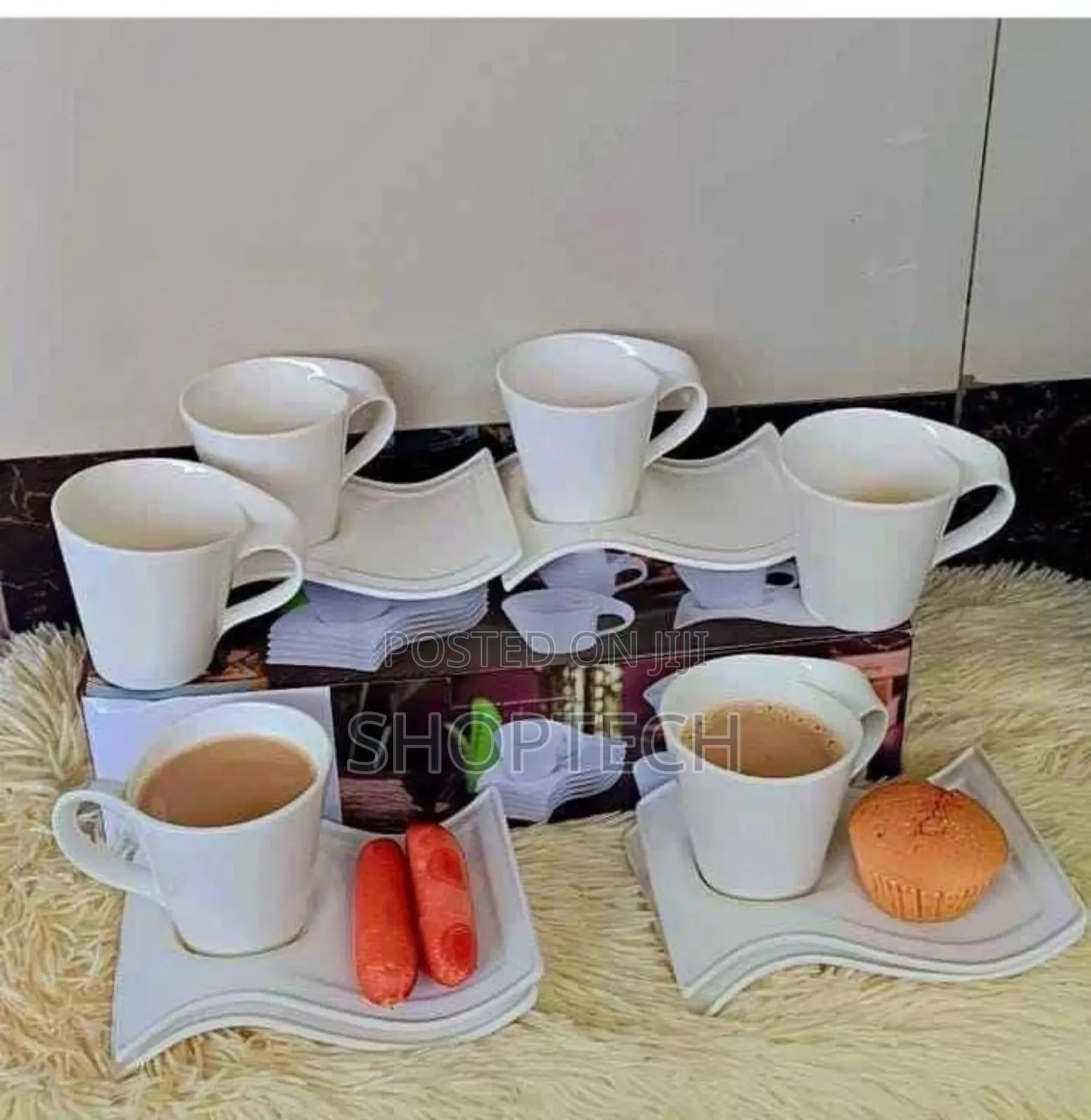 *Set Of 6 Swag Cups