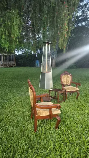 Designer Quartz-Glass Gas Patio Heater/Warmer