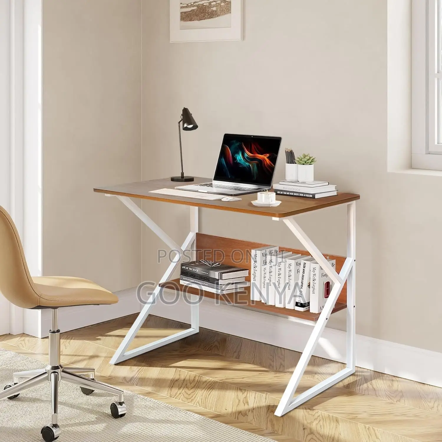 Office Table ; Modern Engineered Wood Computer Desk