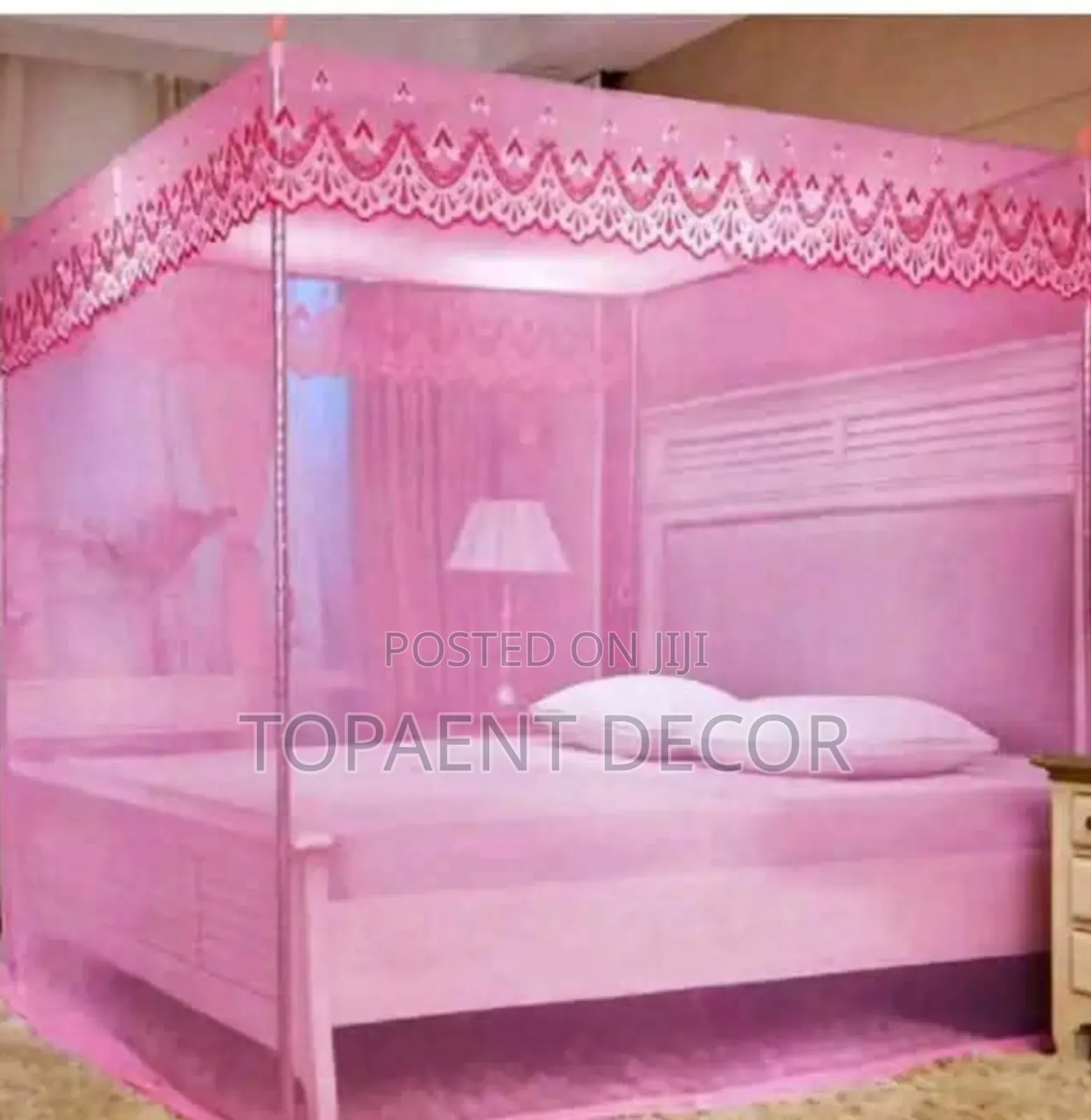 Easy to Assemble 4 Stand Mosquito Net