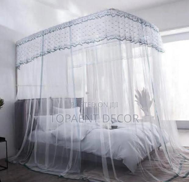 Non Bendable and Strong Fine Mesh 2 Stand Mosquito Net - main view
