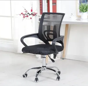 Black Modern Mesh Office Chair Yf5r