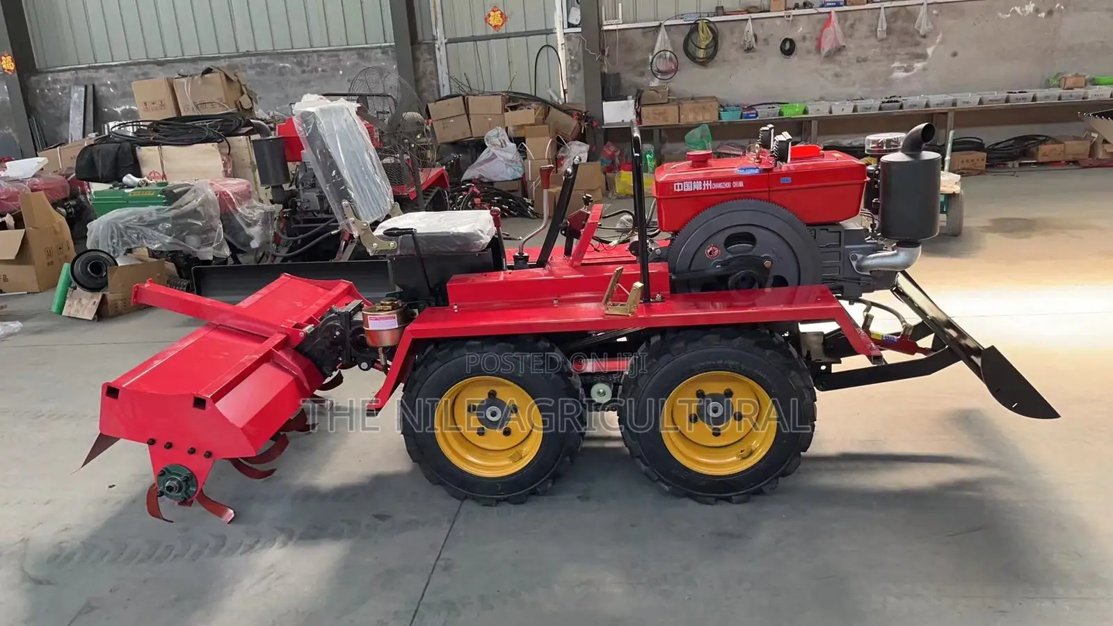 Crawler Rotary Tiller