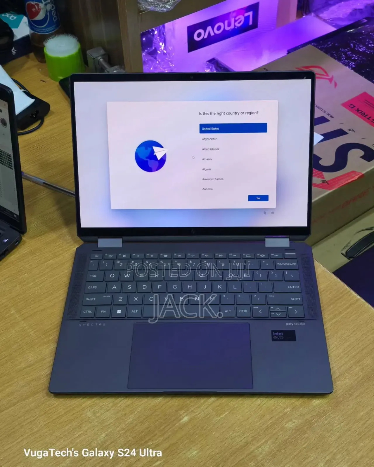New Laptop HP Spectre X360 16GB Intel Core Ultra 7 SSD 1T