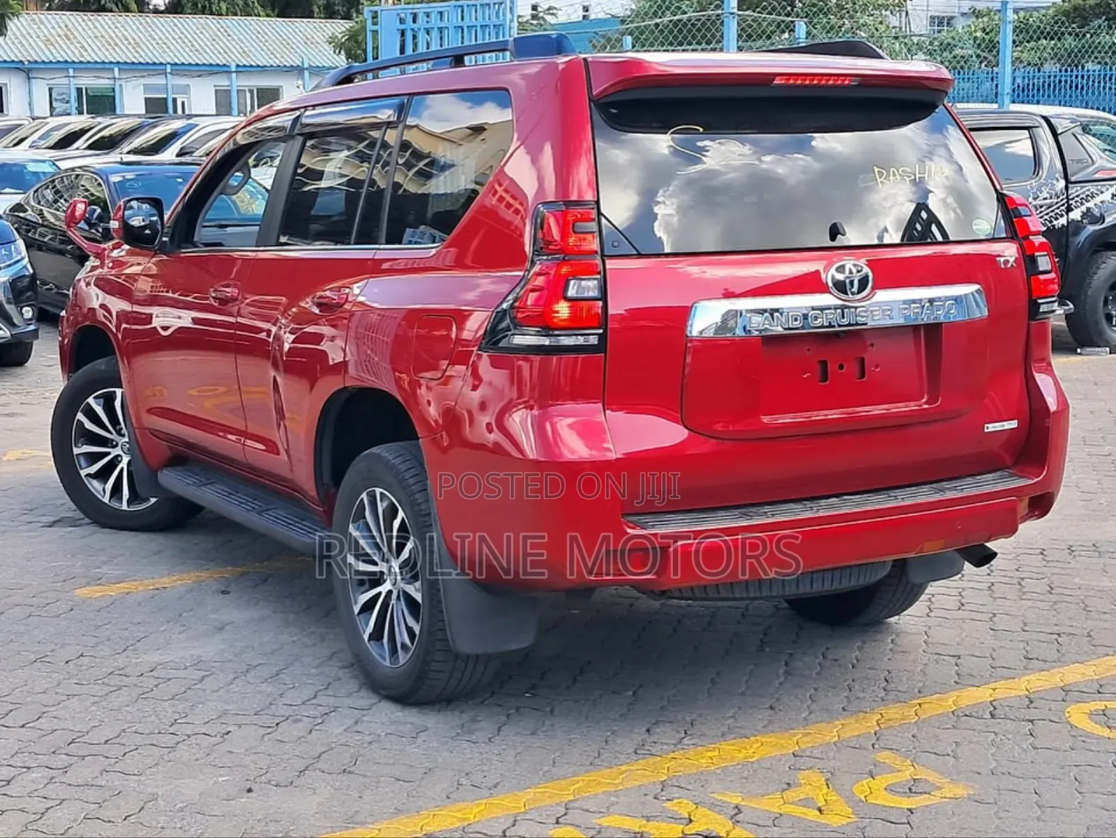 Toyota Land Cruiser Prado 2.7 2018 Red