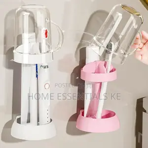 Adjustable Toothbrush Holder With Gargle Cup