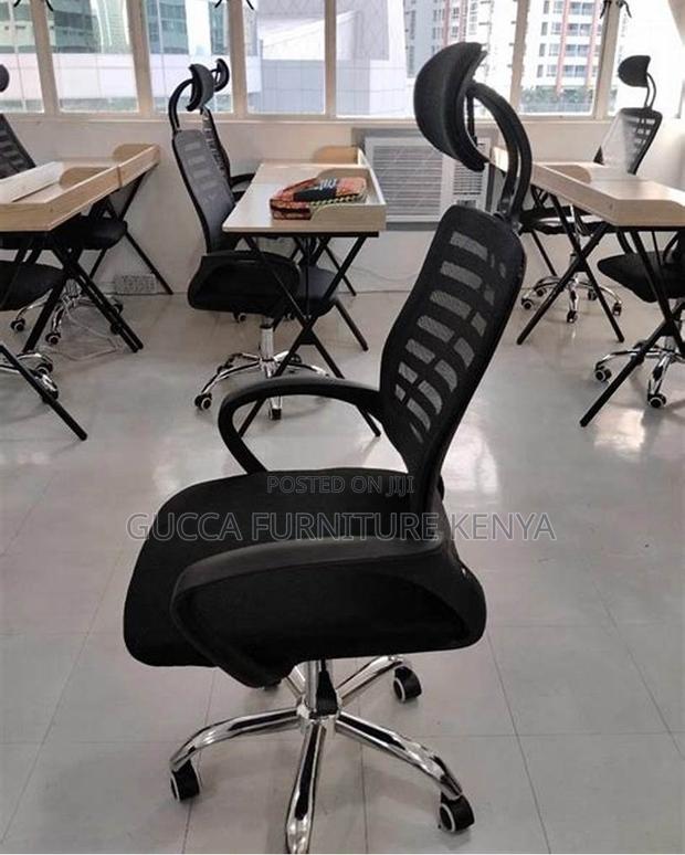 Office Chair:Simple Flexible Mesh Office Headrest Chair