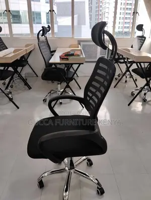 Office Chair:Simple Flexible Mesh Office Headrest Chair