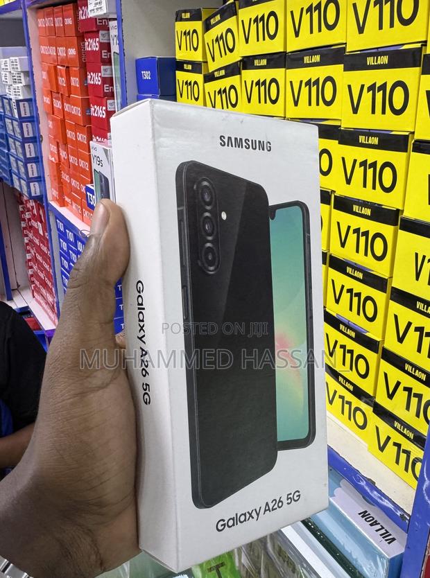 New Samsung Galaxy A26 128 GB Black - thumbnail 3