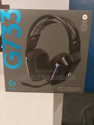 Logitech Lightspeed Wireless RGB Headset G733 Black