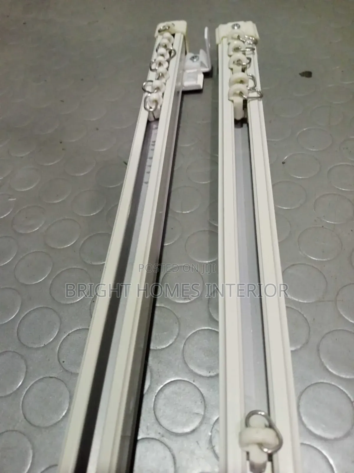 Straight Single Curtain Rails Strong Aluminum Curtain Rail