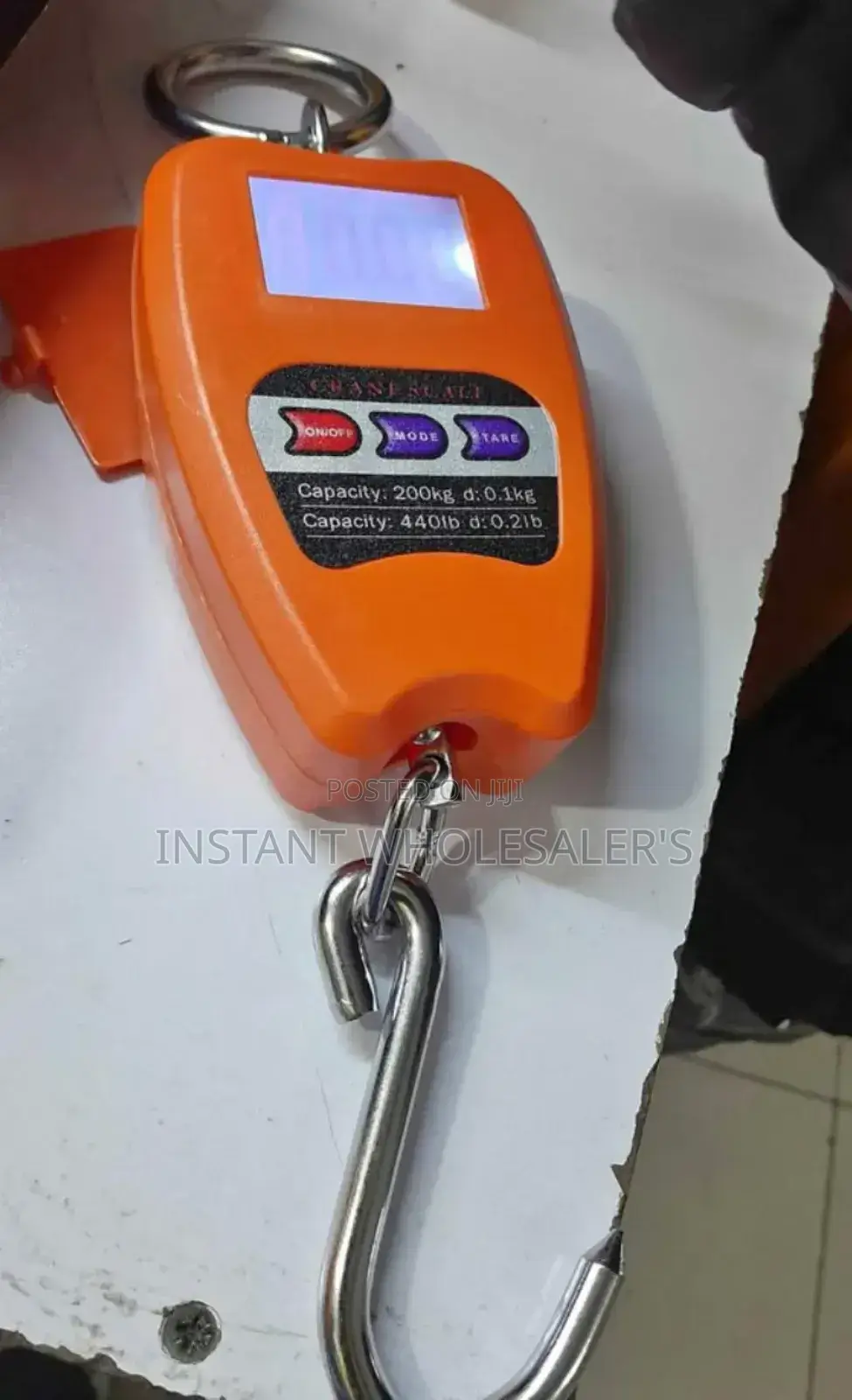 Portable 200kgs Hanging Scales