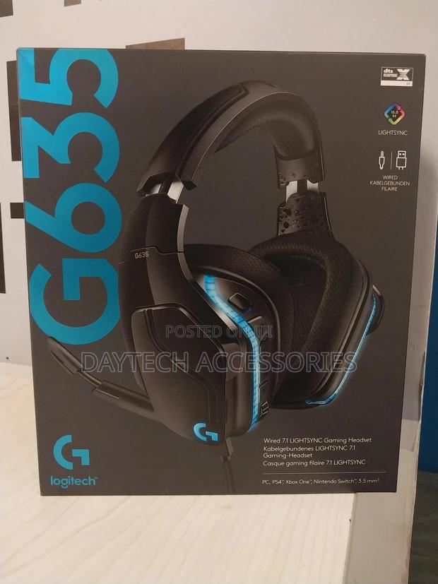 Logitech G G635 7.1 Surround Sound Lightsync Gaming Headset