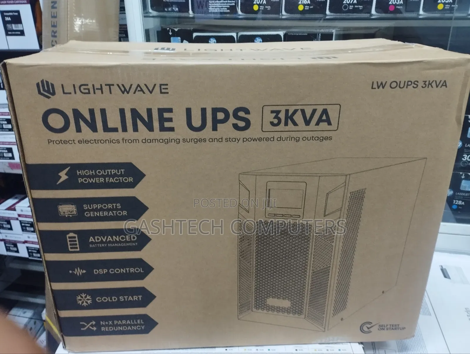 Lightwave Online Ups Lw-Oups 3kva