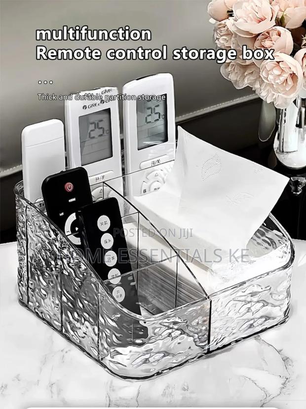 *5 Grid Acrylic Remote/Cosmetic Organiser* - thumbnail 3