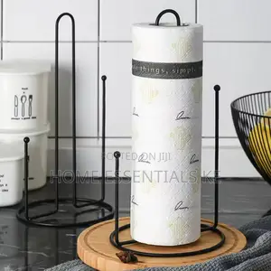 *Light Luxury Metallic Paper Towel Holder*